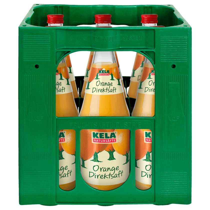 Kela Orange Direktsaft 6x1l